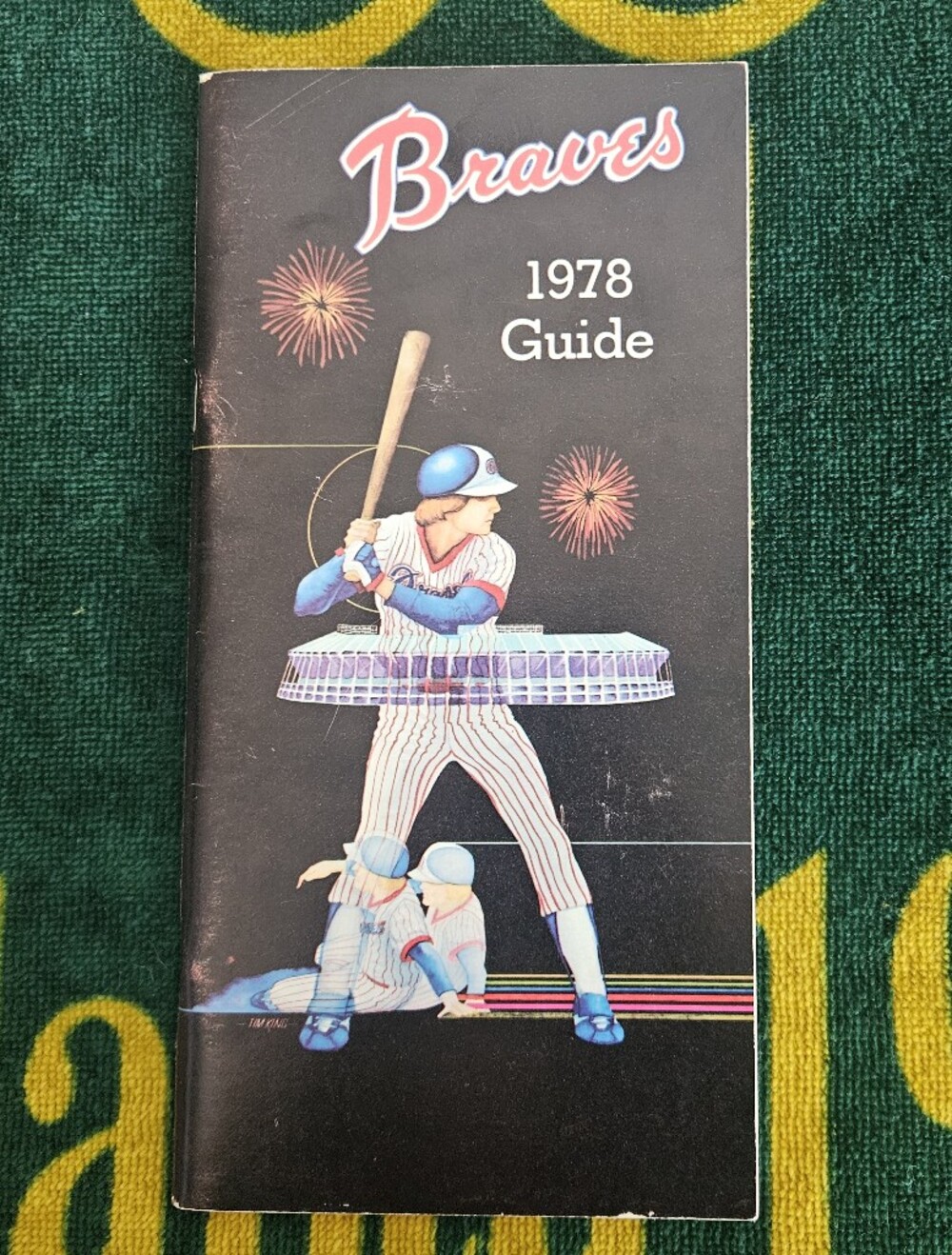 1978 Atlanta Braves Press Media Guide - Vintage Baseball